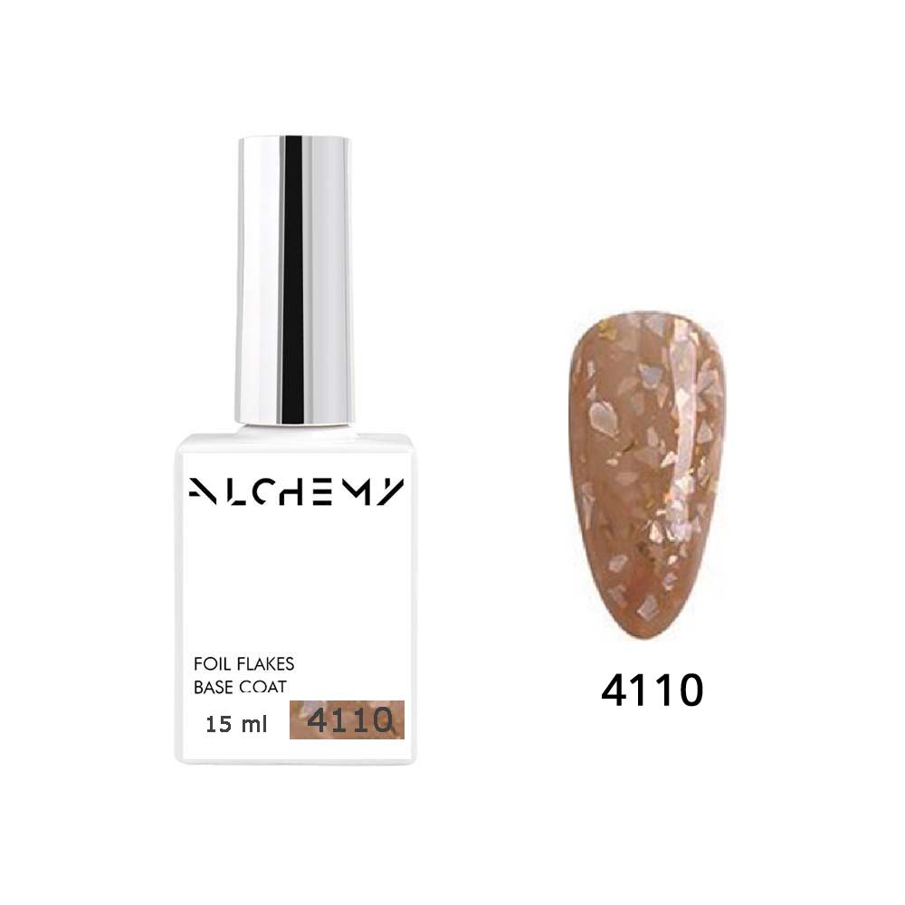 Golden Time Glitter Rubber Base 4110 (soft) 15ml - AlchemyCosmetics